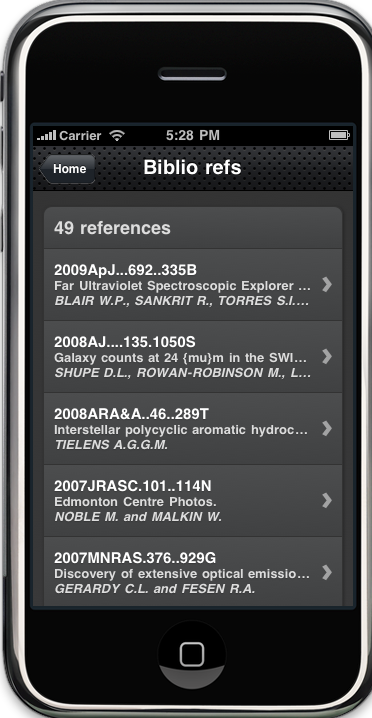 CDS Portal mobile snapshot 2