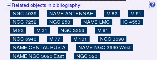 Related objects in bibliography